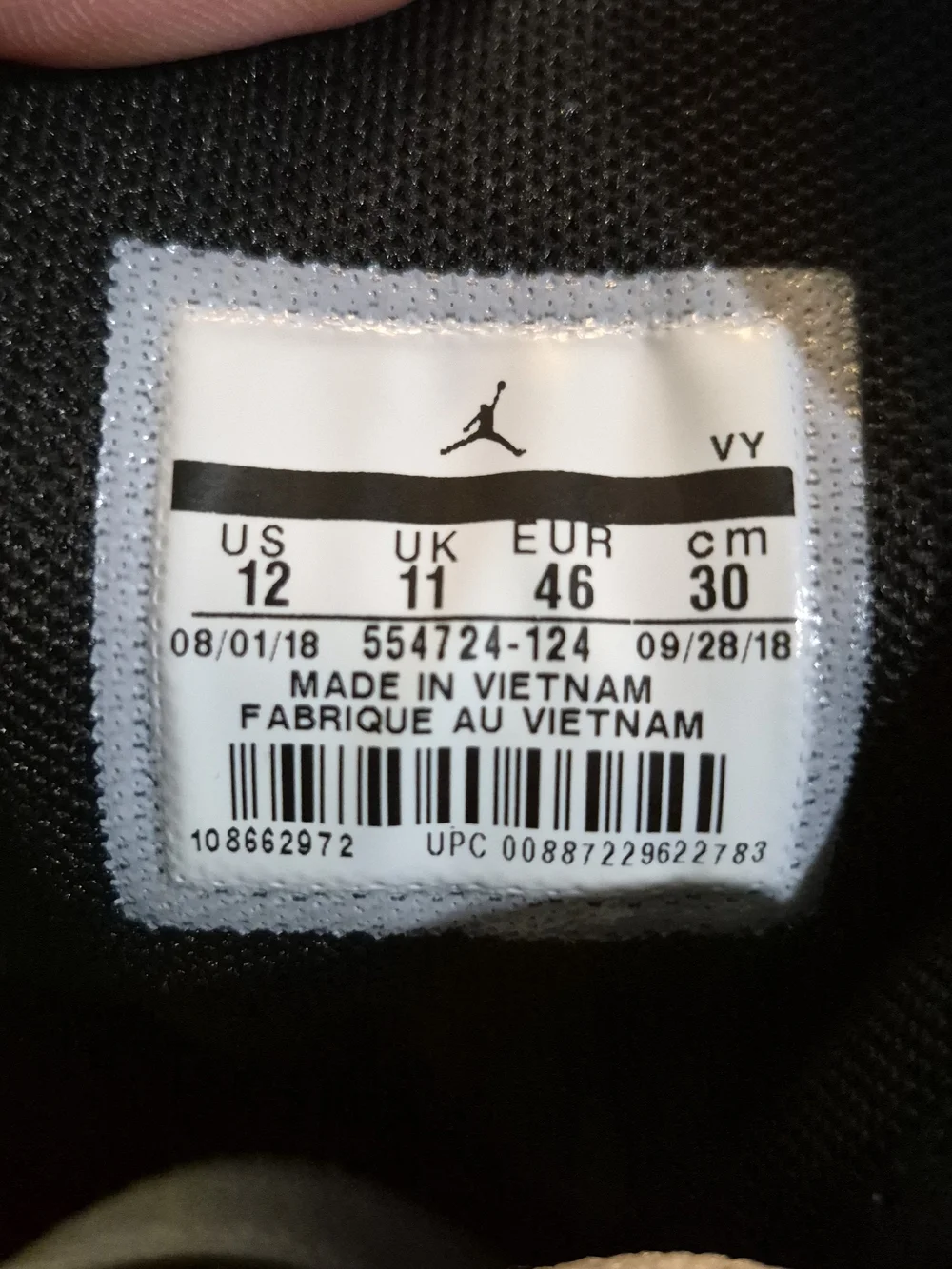 Air Jordan 1 Mid 'Top 3' (2019) Mens 12 EUC